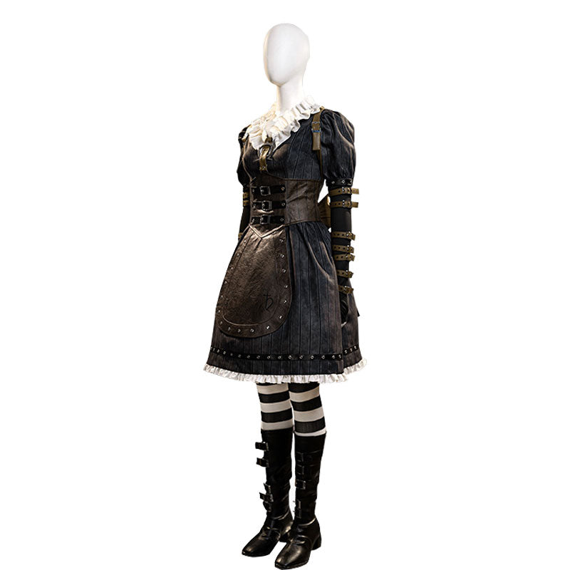 Alice Madness Returns Alice Liddell Cosplay Halloween Party Outfits
