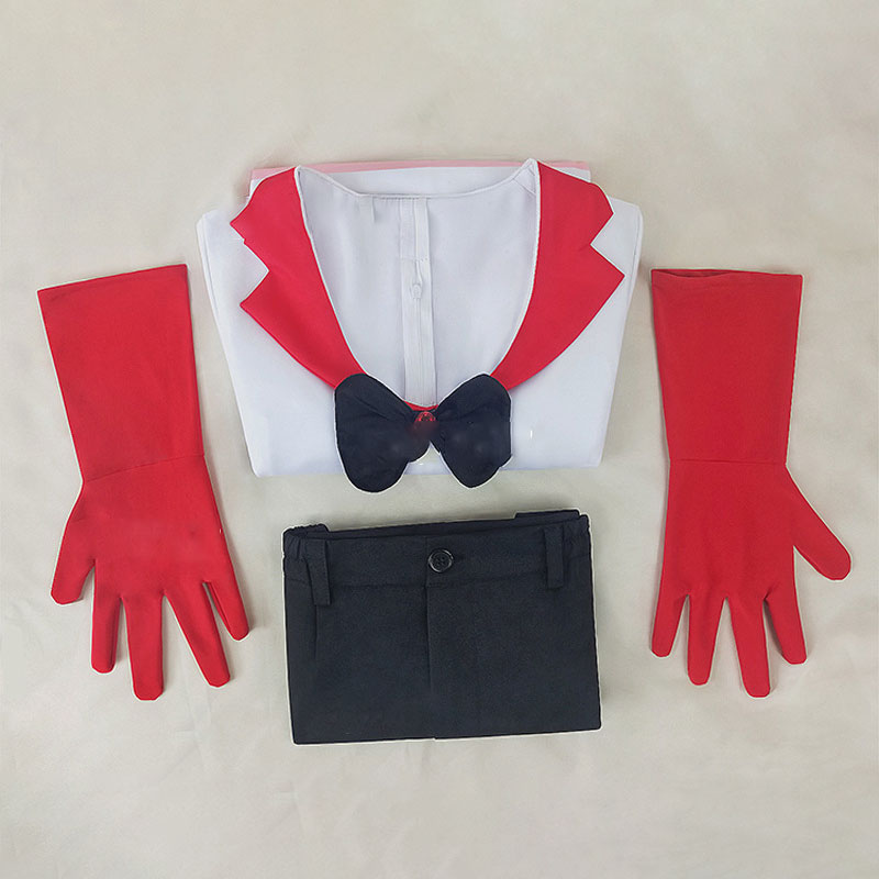Anime Hazbin Hotel Angel Dust Cosplay Costume