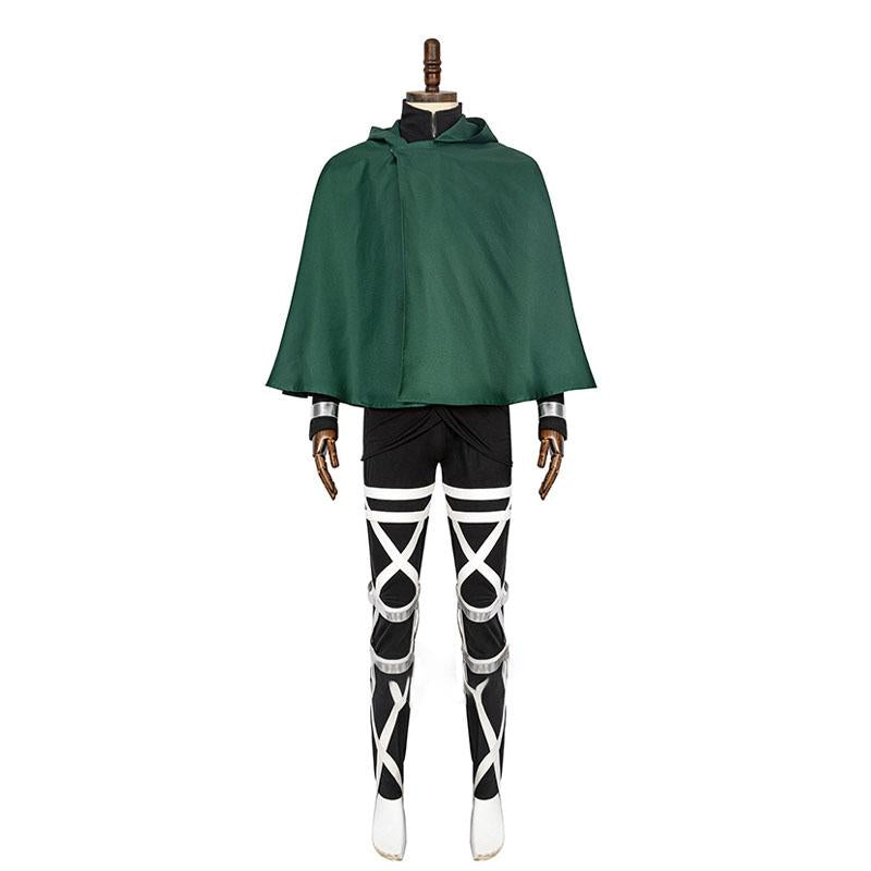 Anime Attack on Titan Season 4 Eren Scout Regiment Uniform Cosplay Costume