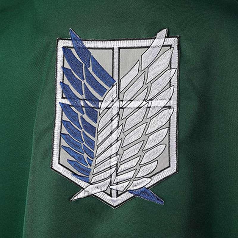Anime Attack on Titan Season 4 Eren Scout Regiment Uniform Cosplay Costume