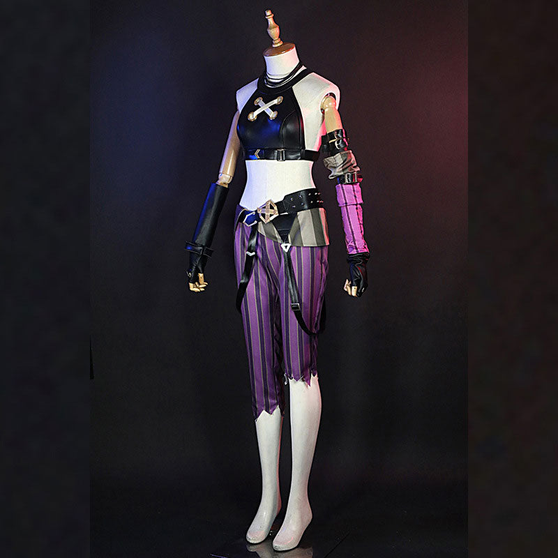 Anime LOL Arcane Jinx The Loose Cannon Cosplay Costume
