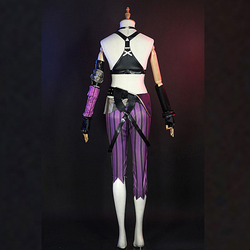 Anime LOL Arcane Jinx The Loose Cannon Cosplay Costume