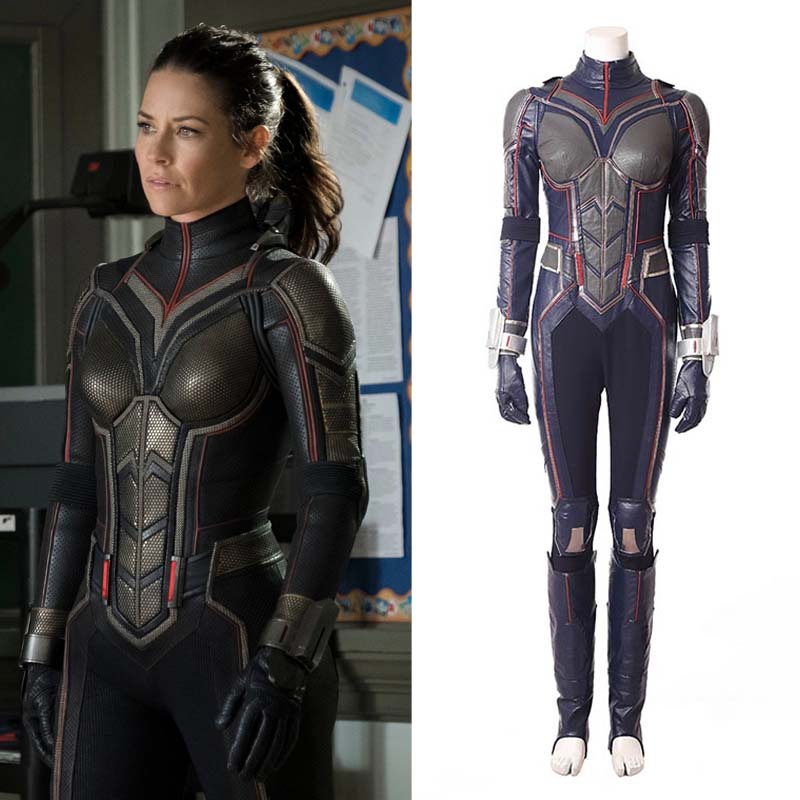 【Support Customization】Ant-Man2 Hope Pym Jumpsuit Cosplay Costume