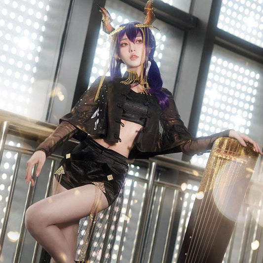 Arknights Ambience Chen Cosplay Costume