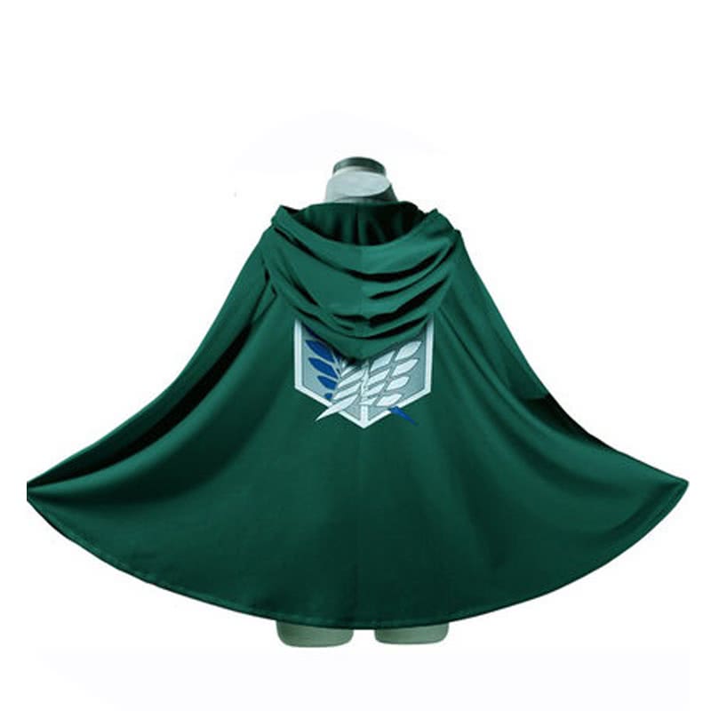 Attack On Titan Levi The Recon Corps Wings of Freedom Cloak Cosplay Costume