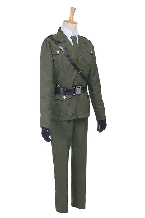 Axis Powers APH British Arthur Uniforms Cosplay Costume