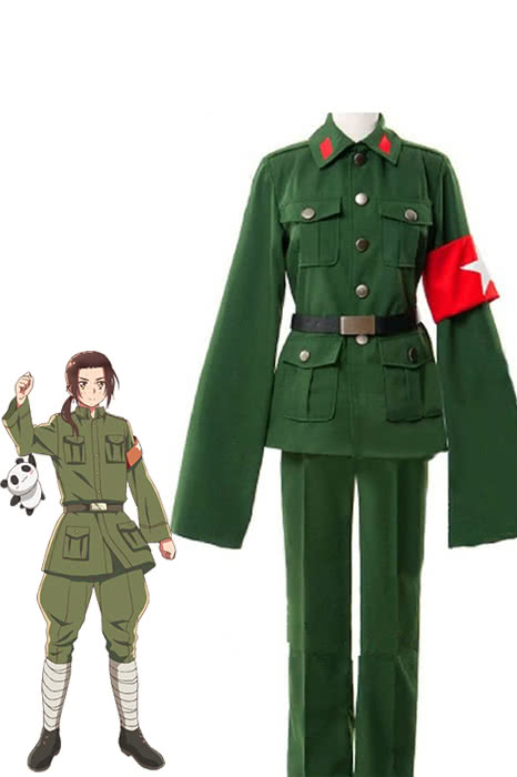 Axis Powers Hetalia China Uniform Cosplay Costumes
