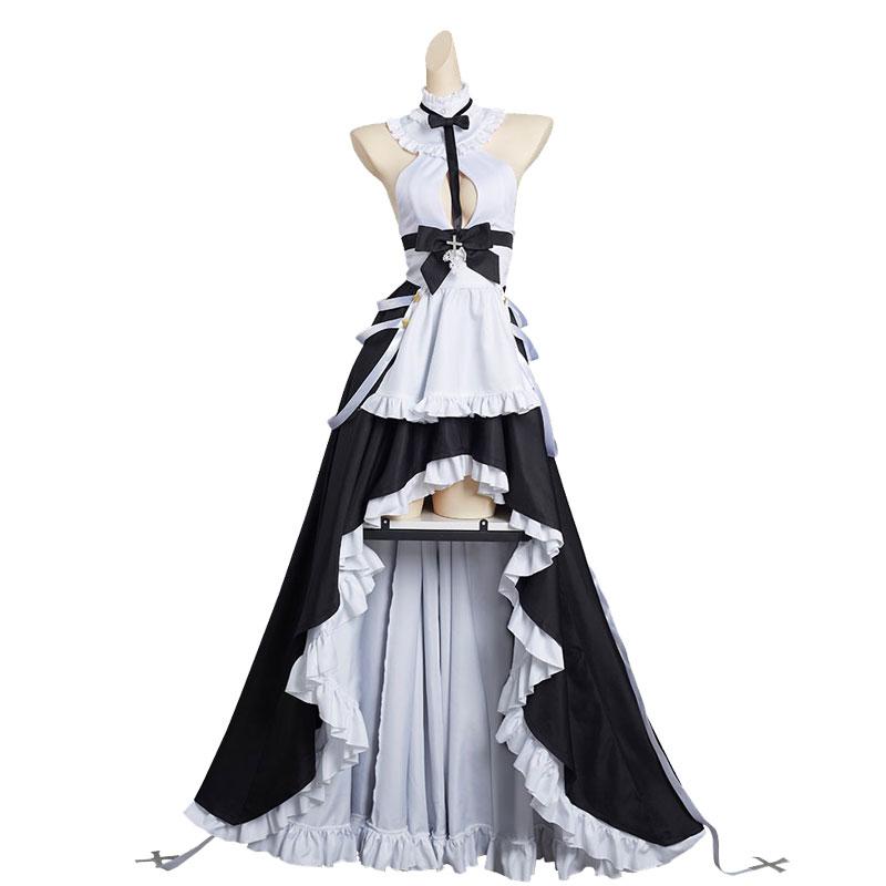 Azur Lane KMS August von Parseval Maid Cosplay Costume
