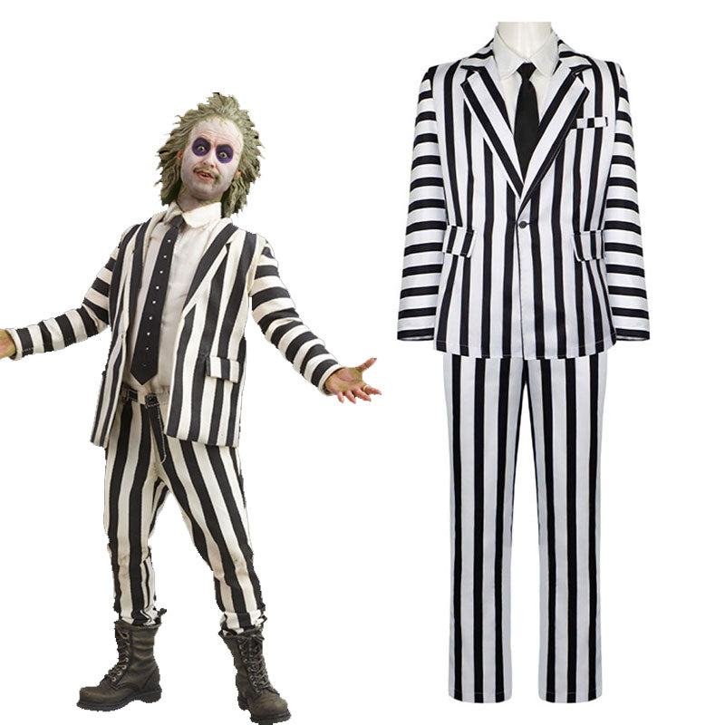 Beetlejuice 2 Beetlejuice Cosplay Costume Halloween Costume