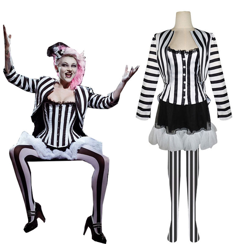 Beetlejuice 2 Lydia Deetz Cosplay Costume Halloween Costume