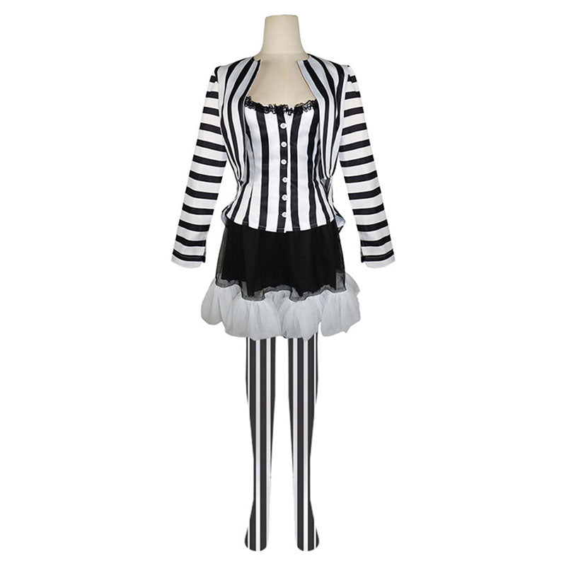 Beetlejuice 2 Lydia Deetz Cosplay Costume Halloween Costume