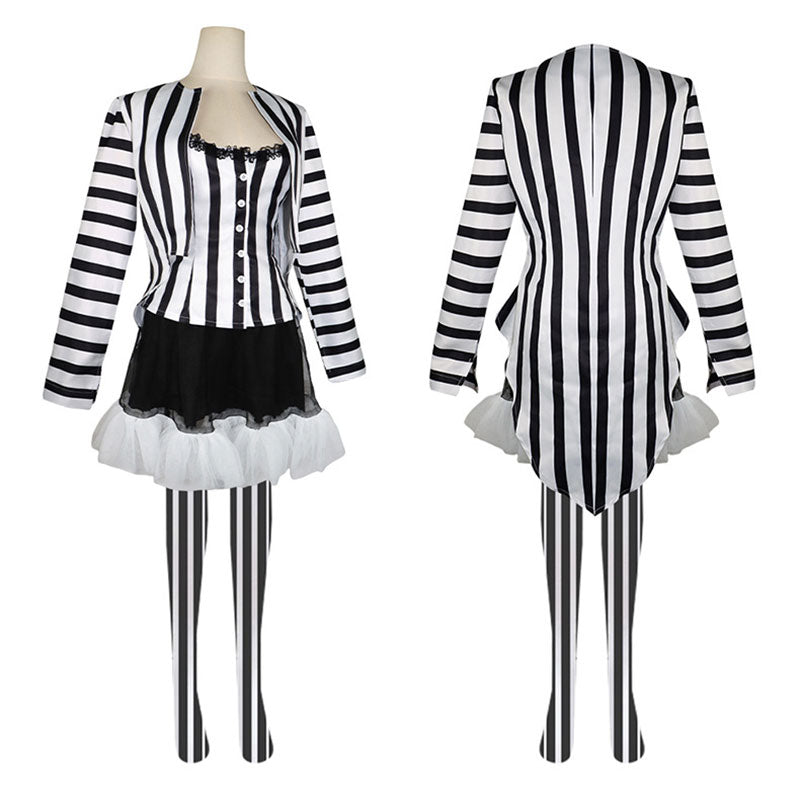 Beetlejuice 2 Lydia Deetz Cosplay Costume Halloween Costume