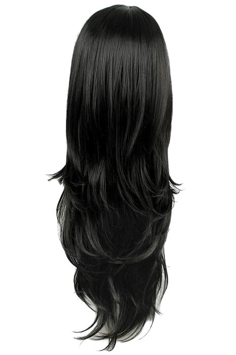 Beyond the Boundary Mitsuki Nase Black Long Anime Cosplay Wigs