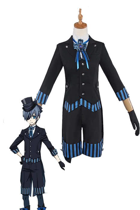 Presale Black Butler Ciel Phantomhiv Cruise Liner Cosplay Suit