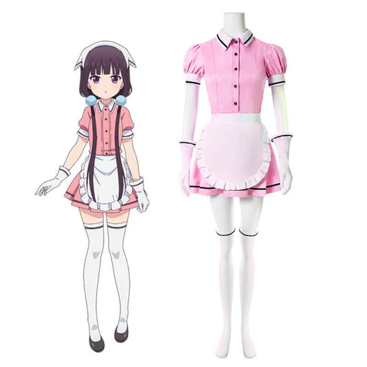 Blend S Sakuranomiya Maika Anime Cosplay Costumes