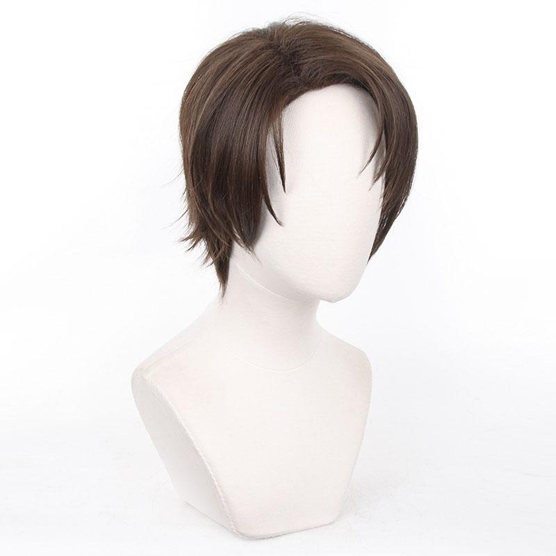 Blue Lock Kenyu Yukimiya Short Brown Cosplay Wigs