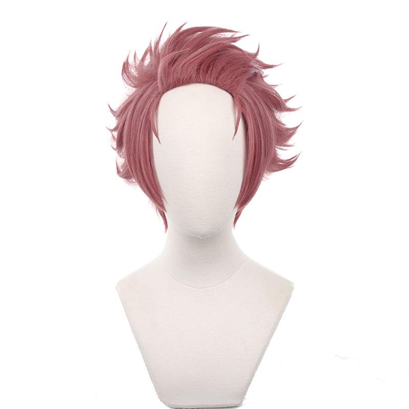 Blue Lock Sae Itoshi Short Pink Cosplay Wigs