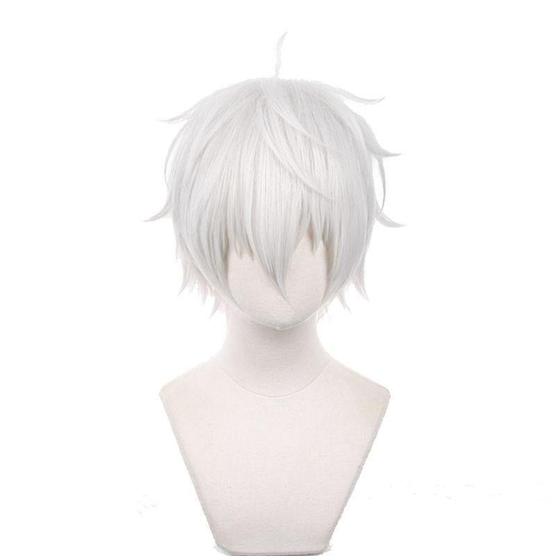 Blue Lock Seishiro Nagi Silver White Cosplay Wigs