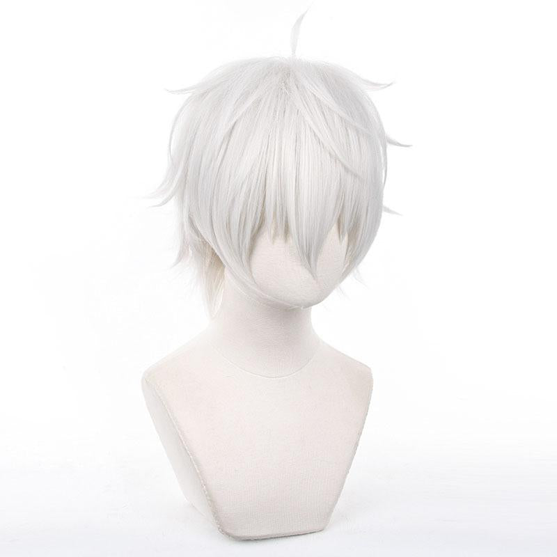 Blue Lock Seishiro Nagi Silver White Cosplay Wigs