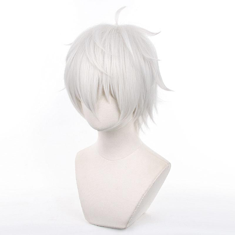 Blue Lock Seishiro Nagi Silver White Cosplay Wigs
