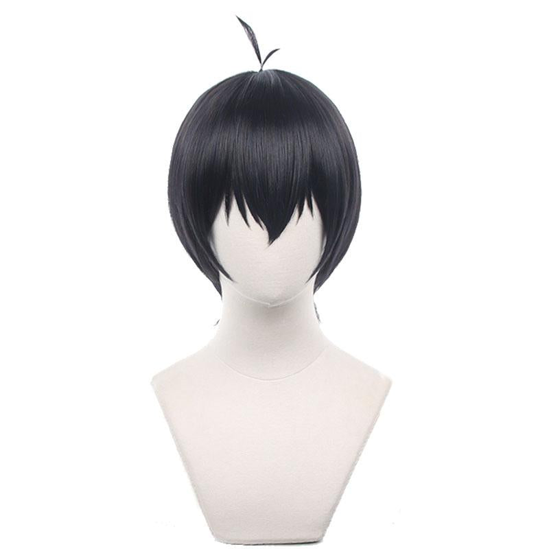 Blue Lock Yoichi Isagi Blue Black Cosplay Wigs