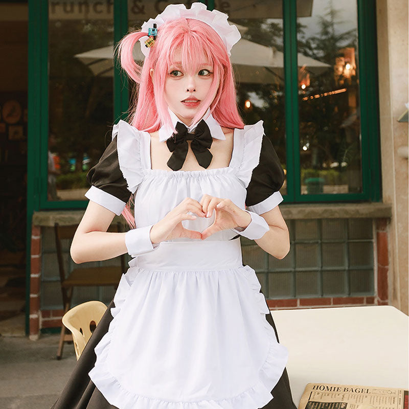 Bocchi the Rock Gotoh Hitori Maid Cosplay Costume