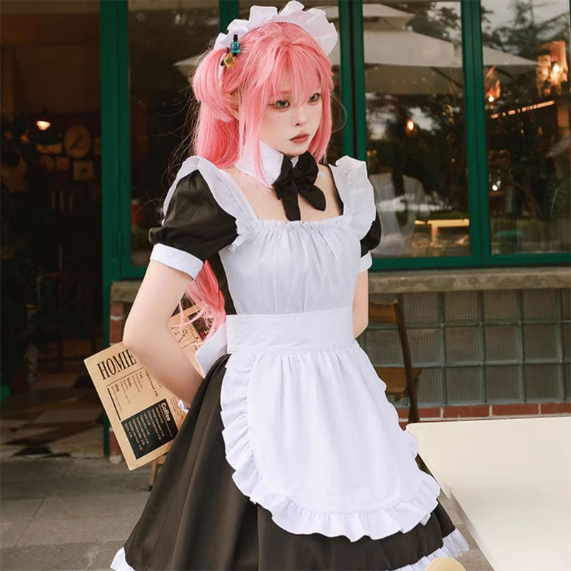 Bocchi the Rock Gotoh Hitori Maid Cosplay Costume