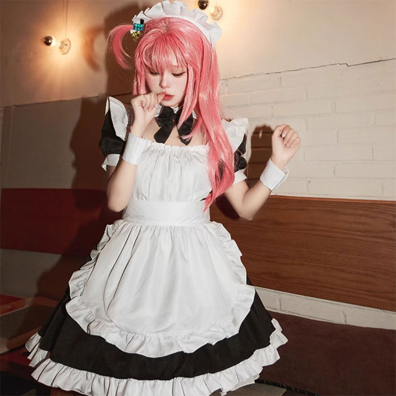 Bocchi the Rock Gotoh Hitori Maid Cosplay Costume