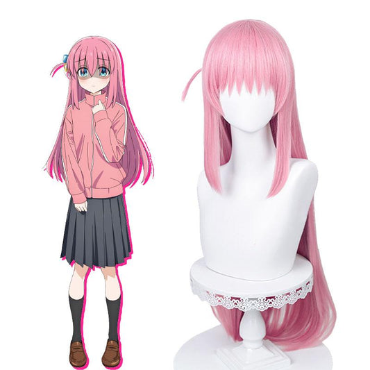 Bocchi the Rock! Hitori Gotoh Pink Cosplay Wigs