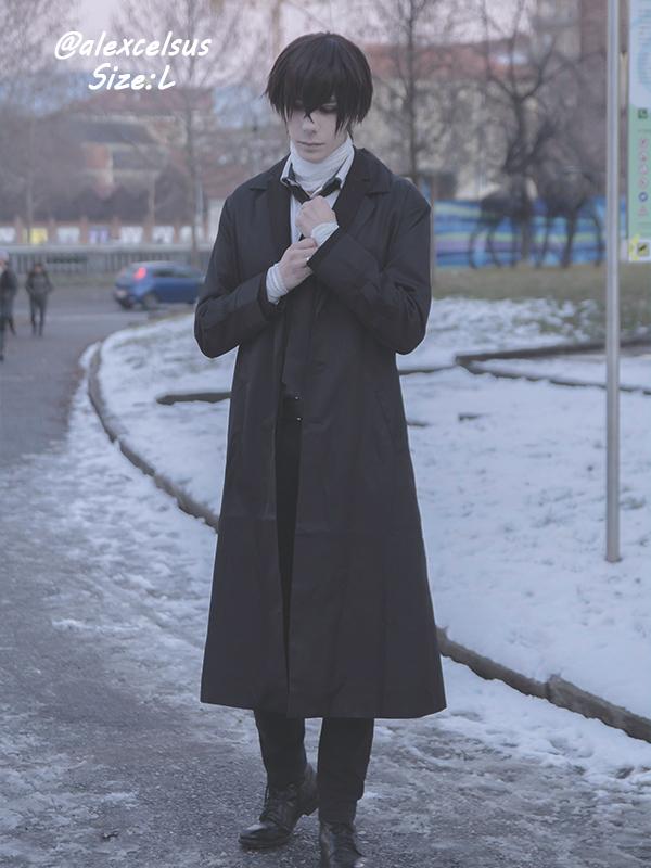 Bungou Stray Dogs Osamu Dazai Black Era Anime Cosplay Outfits Costumes