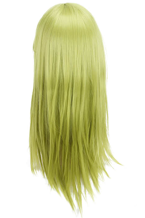 60cm Long Straight Green Cosplay Party Hair Wig