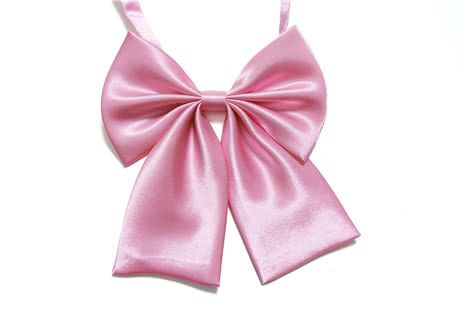 Pink Big Bow Tie Lovely And Nice For Cosplay