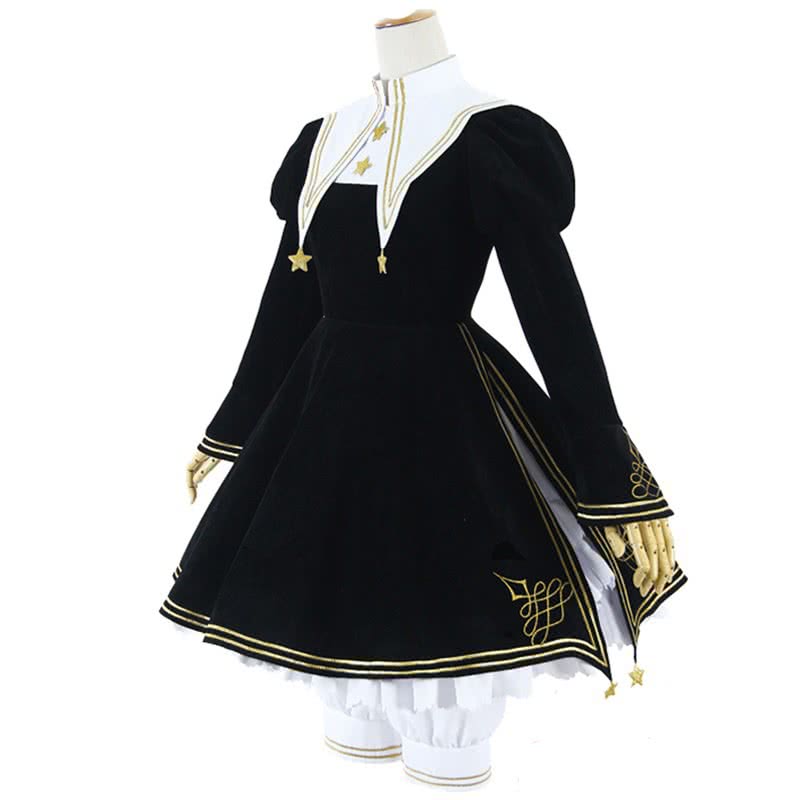 Cardcaptor Card Captor Sakura Kinomoto Lolita Dress Cosplay Costume