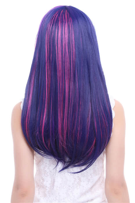 Mixed Color My Little Pony Twilight Sparkle Cosplay Party Wigs