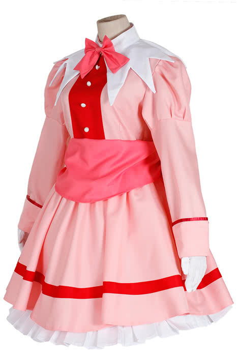 Black ButlerⅡ Kuroshitsuji Elizabeth·Midford Liz Orange Lolita Long Dress Cosplay Costume