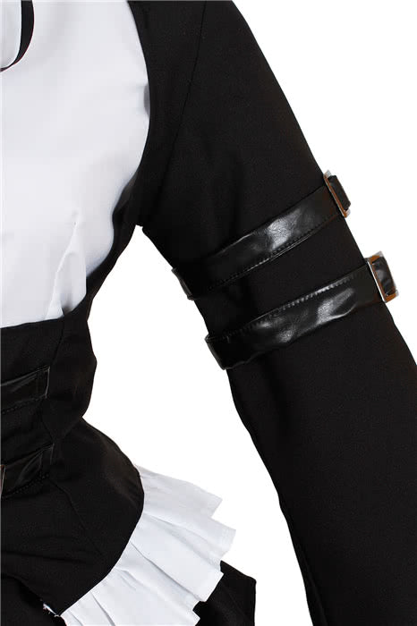 Fairy Tail Erza Scarlet Cosplay Costume Black Suit