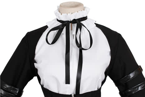 Fairy Tail Erza Scarlet Cosplay Costume Black Suit