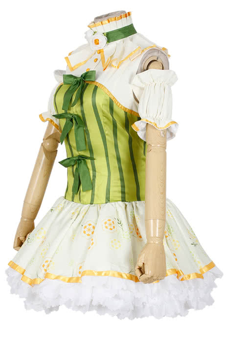 Love Live! Minami Kotori Green Cosplay Costume