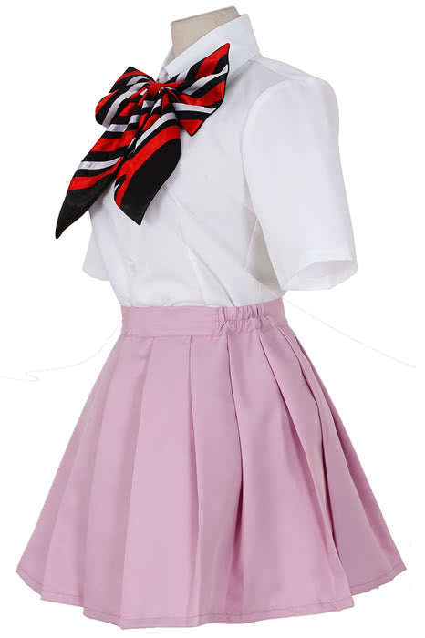Ao No Blue Exorcist Shiemi Moriyama Cosplay Costume Shirt And Skirt