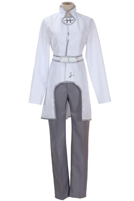 Sword Art Online Kirito Knights of the Blood White Cosplay Costume