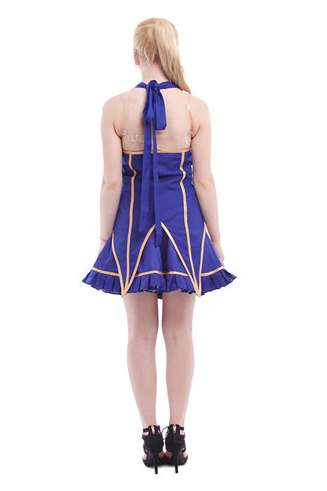 HOLRAN Fairy Tail Lucy Heartfilia Default Uniform Cosplay Costume Party Dress