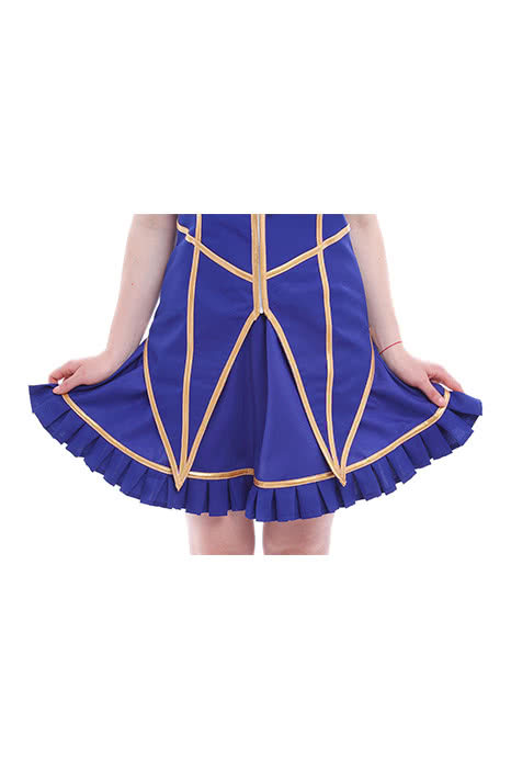 HOLRAN Fairy Tail Lucy Heartfilia Default Uniform Cosplay Costume Party Dress