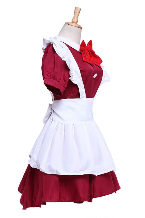 Japanese Coffee House Waitress Cosplay Costume