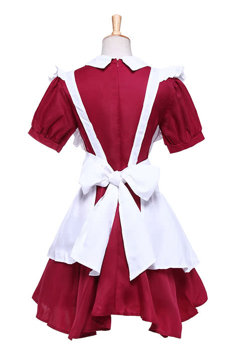 Japanese Coffee House Waitress Cosplay Costume