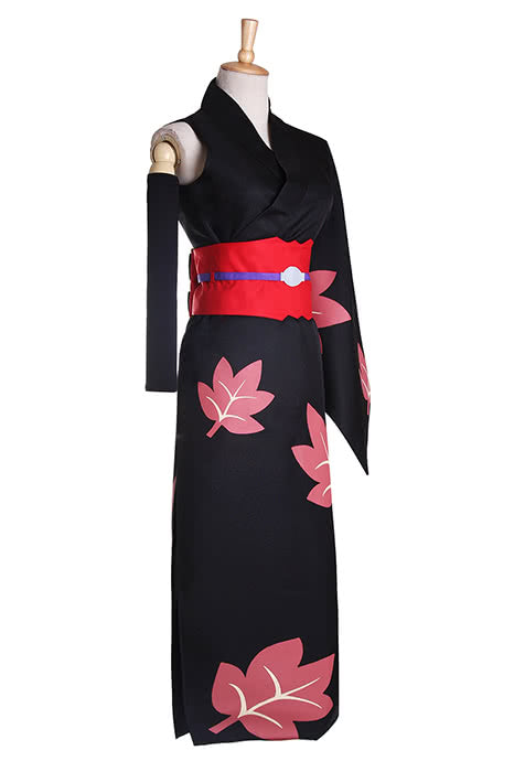 Gintama Tsukuyo Suit Cosplay Costume Black