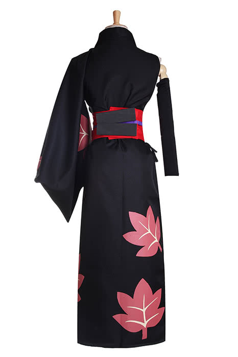 Gintama Tsukuyo Suit Cosplay Costume Black