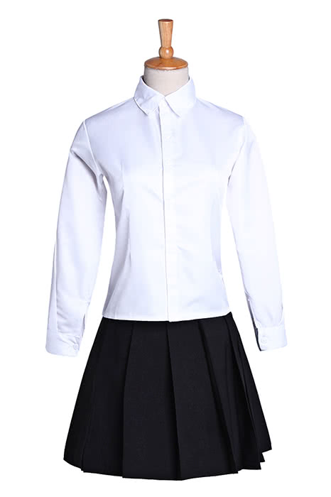 Black High School Girls Uniform Cosplay Costumes
