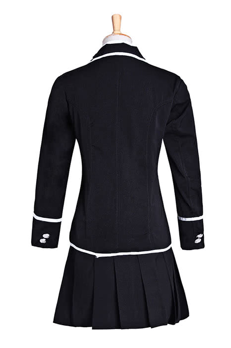 Black High School Girls Uniform Cosplay Costumes