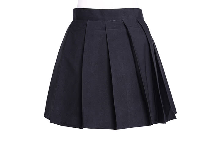 Black High School Girls Uniform Cosplay Costumes