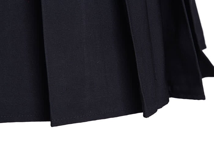 Black High School Girls Uniform Cosplay Costumes